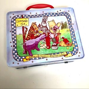 Winnie The Pool Tin Lunch Box